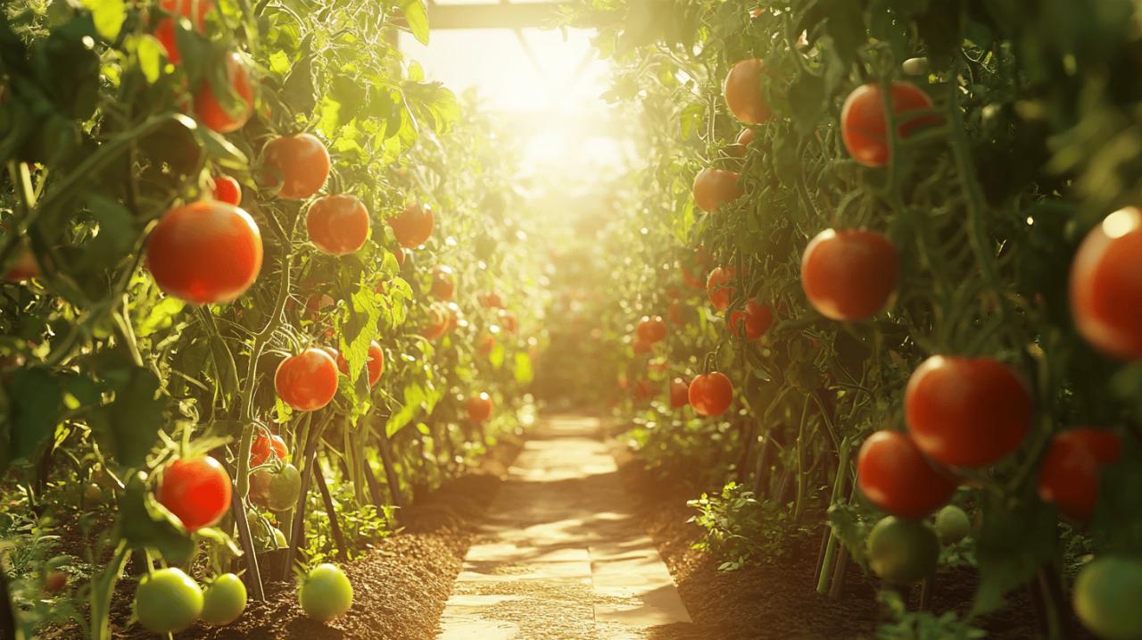 Comment reussir le tuteurage en trepied pour plants de tomates et prevenir le mildiou